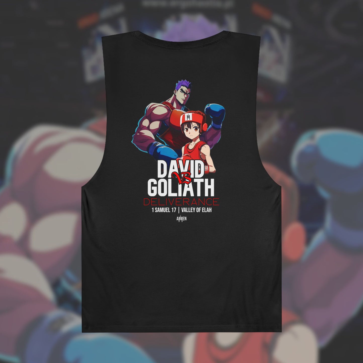 David VS Goliath Tank Top