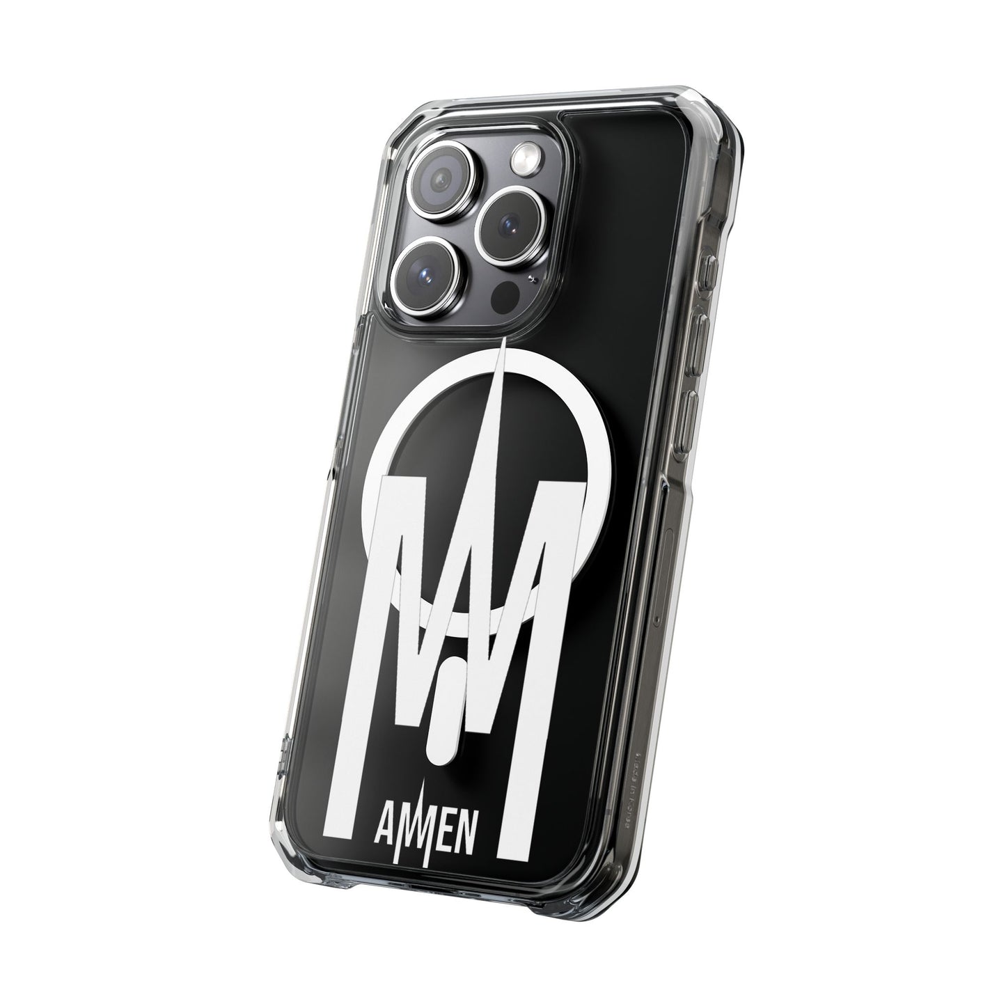 AMEN Magnetic Clear Impact Cases (WHITE VARIENT)