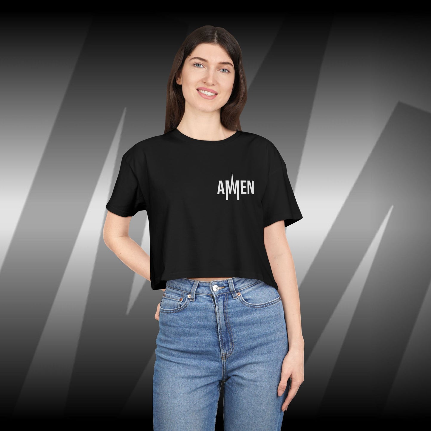 AMEN Signature Crop Top