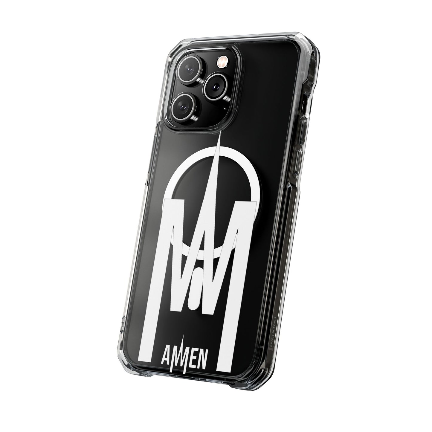 AMEN Magnetic Clear Impact Cases (WHITE VARIENT)
