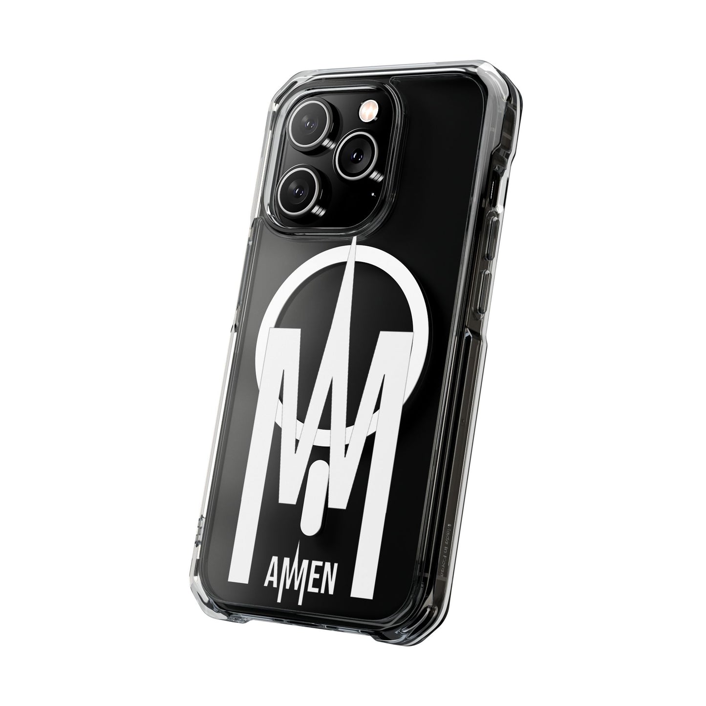 AMEN Magnetic Clear Impact Cases (WHITE VARIENT)