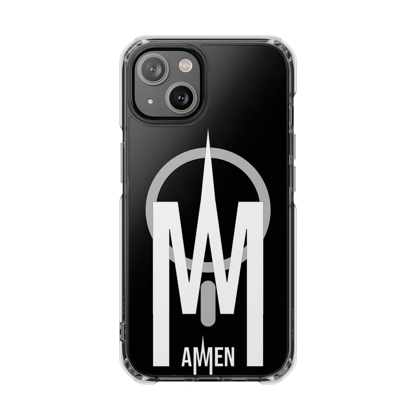 AMEN Magnetic Clear Impact Cases (WHITE VARIENT)