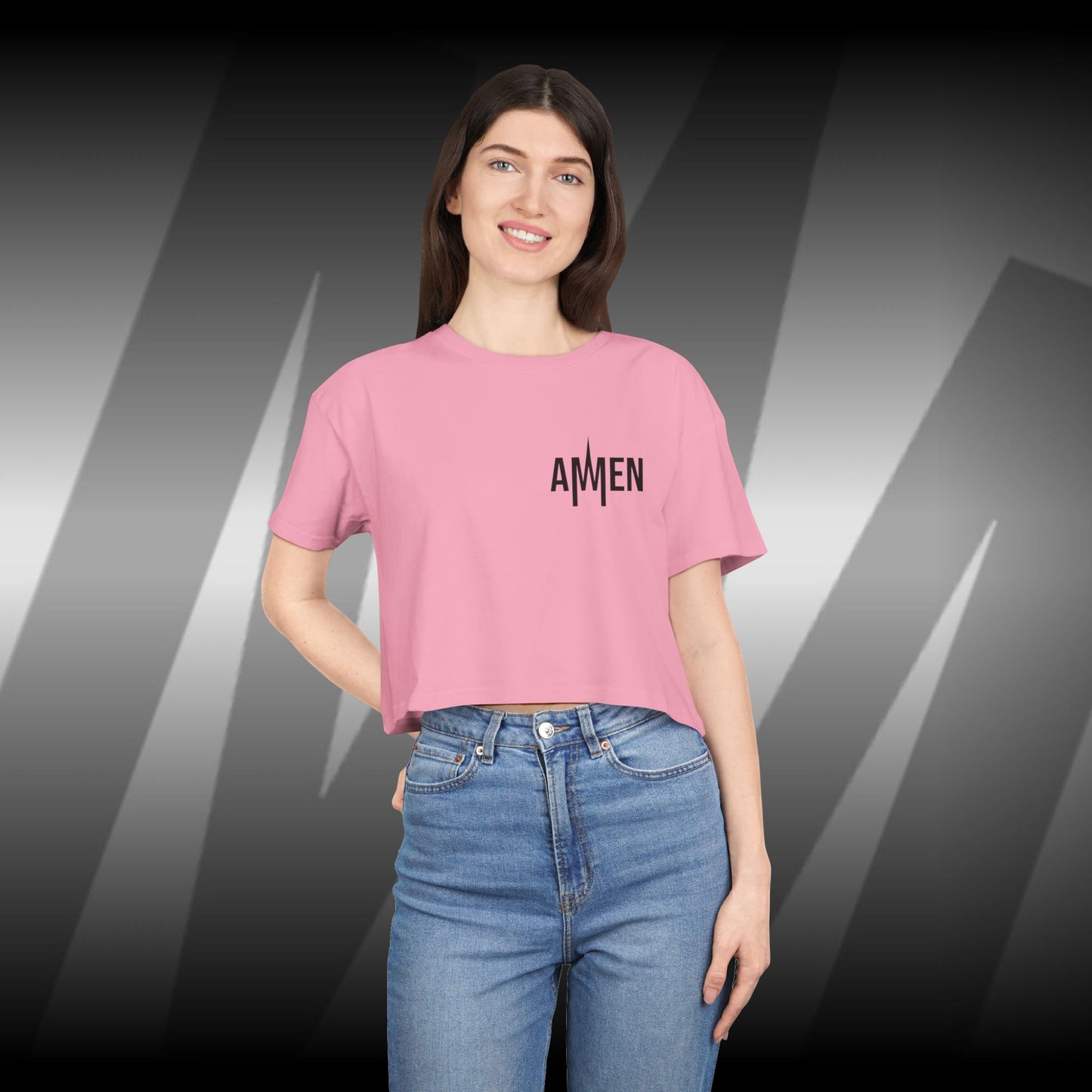 AMEN Signature Crop Top