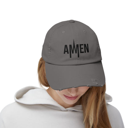 AMEN Distressed Cap