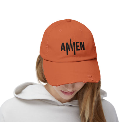 AMEN Distressed Cap