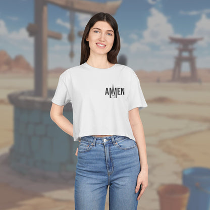 Living Water Crop Top