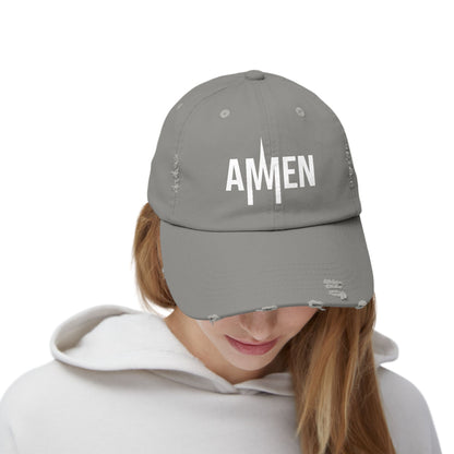 AMEN Distressed Cap