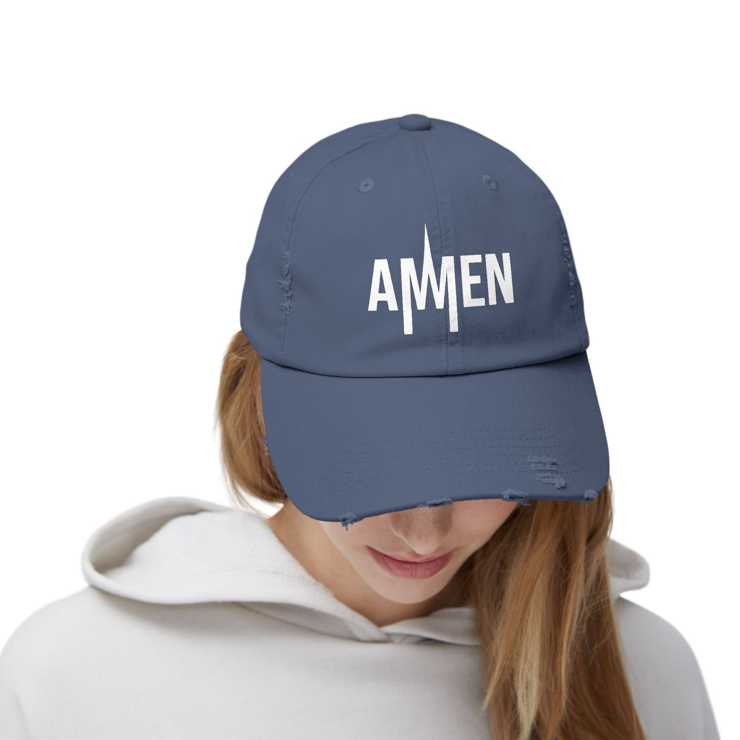 AMEN Distressed Cap