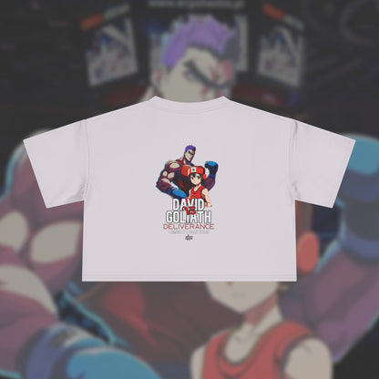 David VS Goliath Crop Top