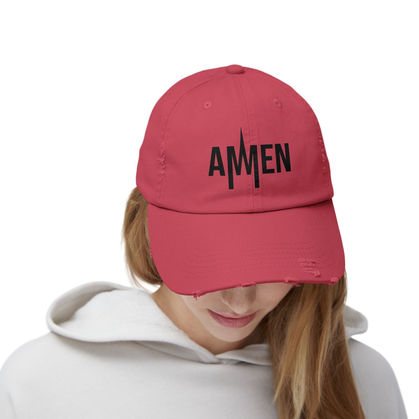 AMEN Distressed Cap