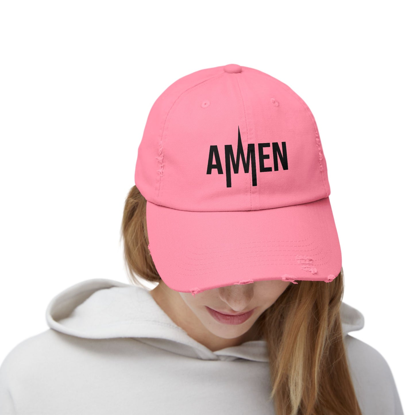 AMEN Distressed Cap