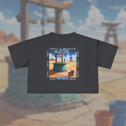 Living Water Crop Top