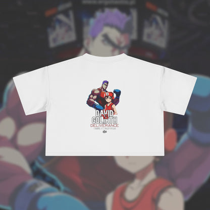 David VS Goliath Crop Top