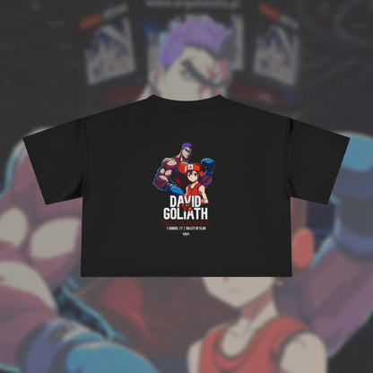 David VS Goliath Crop Top