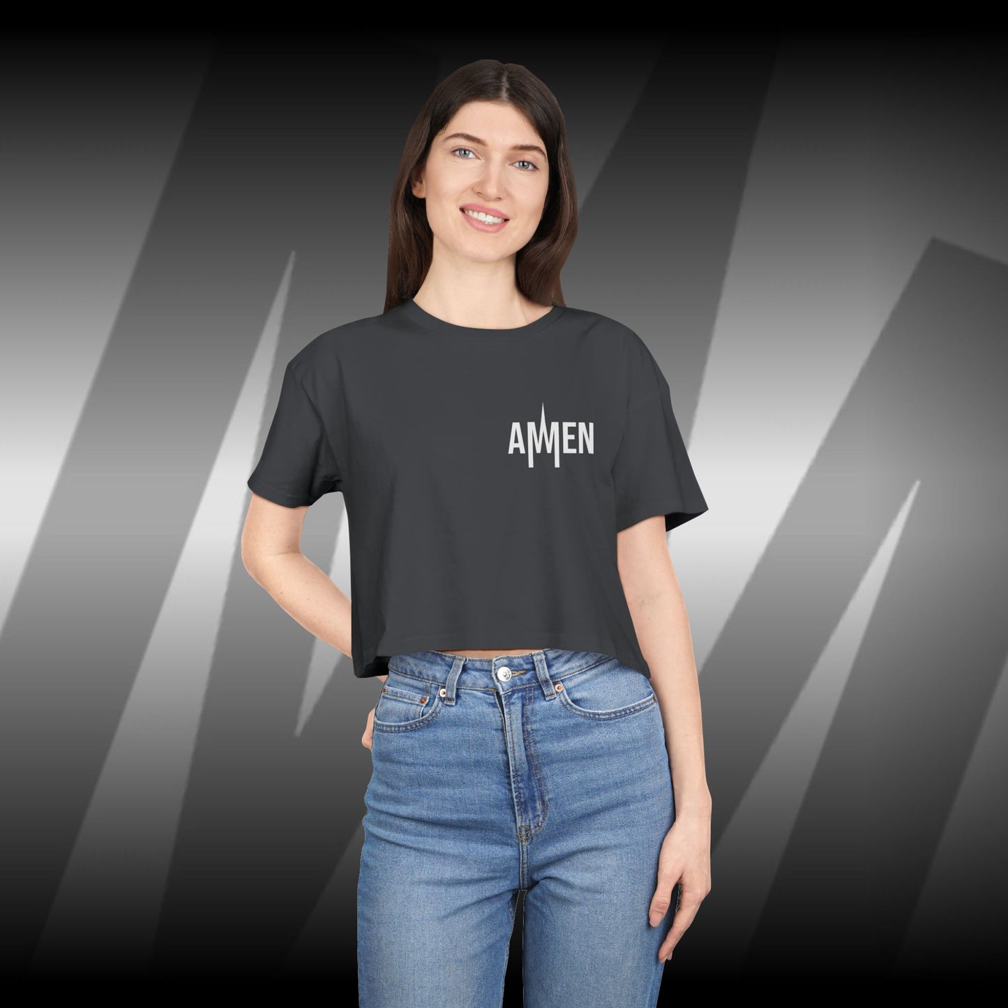 AMEN Signature Crop Top