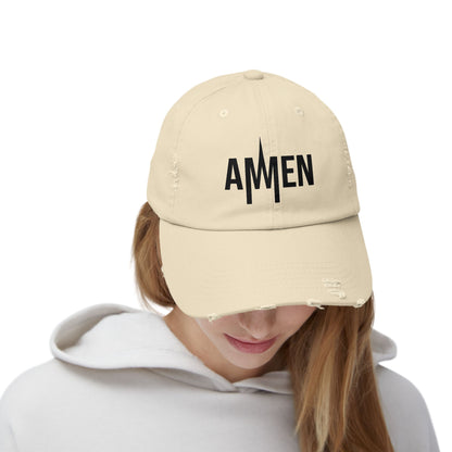 AMEN Distressed Cap