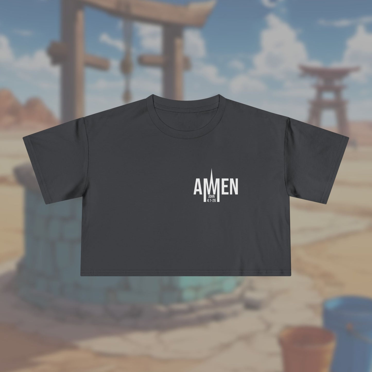 Living Water Crop Top
