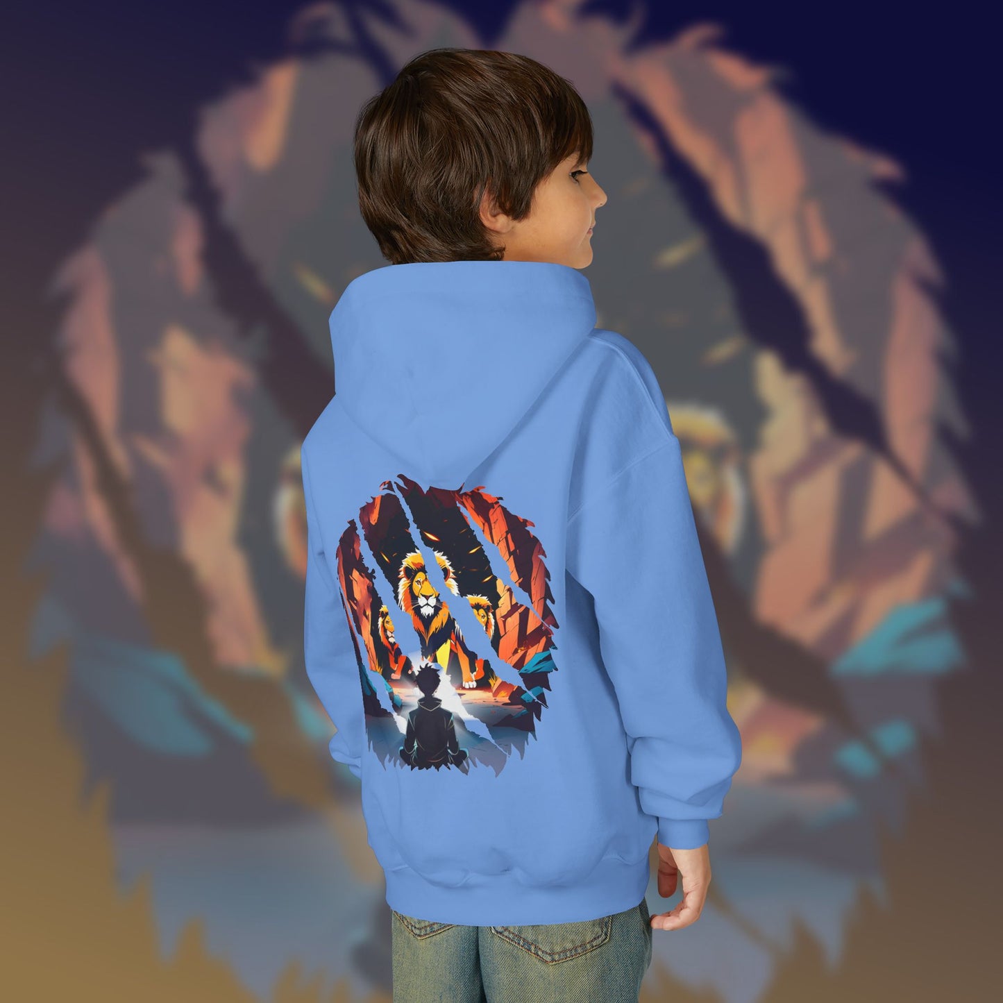 Kids Den Of Lions Hoodie