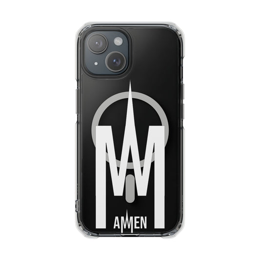 AMEN Magnetic Clear Impact Cases (WHITE VARIENT)