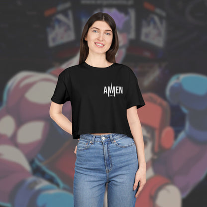 David VS Goliath Crop Top